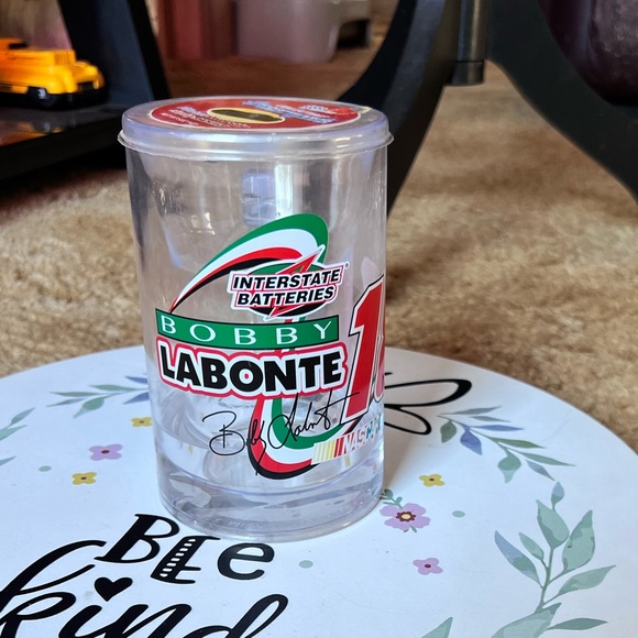 Vintage #18 Bobby Labonte NASCAR Cold Frosty Mug Cup New Nascar freezer mug. - Picture 7 of 17